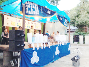 三津浜厳島神社カラオケ大会